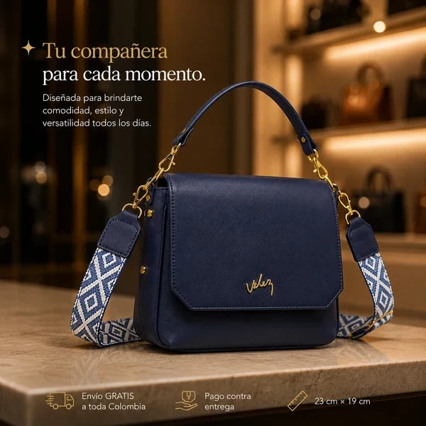 Bolso Carriel VLZ de Cuero Legítimo - Precio Exclusivo De Lanzamiento🎁