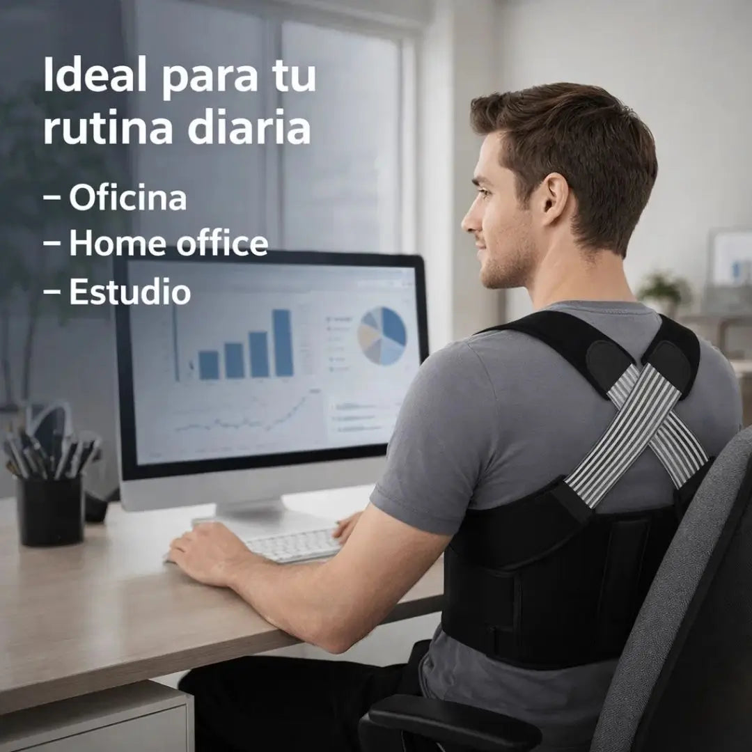 Virela Mx®️: Corrector de Postura Ajustable e Invisible