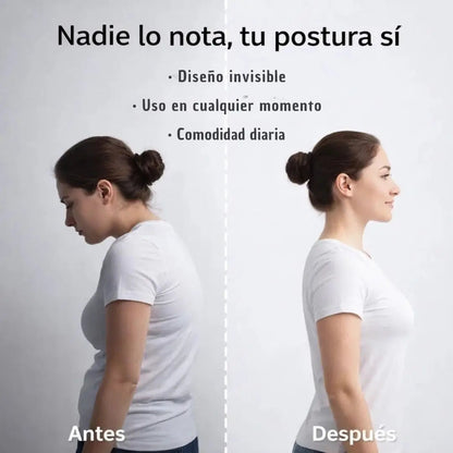 Virela Mx®️: Corrector de Postura Ajustable e Invisible